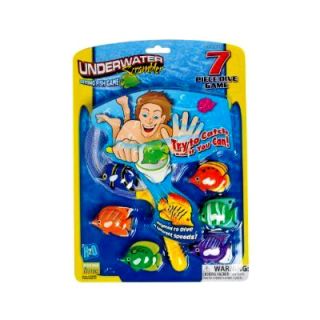 Underwater Scrambler Diving Fish Game Toy for Pool Fun