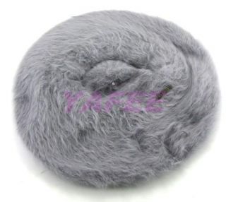 New Fashion Warm Girls Ski Beanie Rabbit Fur Hat Cap Cute Winter Gift