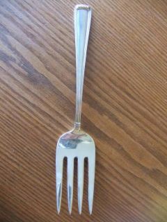 Grogan Company Sterling Silver Serving Fork Vintage 95 Grams