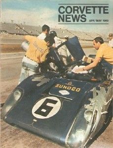 April May 1969 Corvette News 24 Hours of Daytona Penske Sunoco Lola