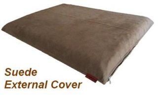 Durable Medium Large Suede Pet Cat Dog Bed Zipper Cover