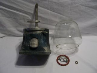 Vintage Silver King Penny Gumball Machine Globe 1 Cent