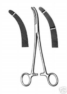 Heaney Forceps 9 75 Extra Heavy Double Tooth Curved