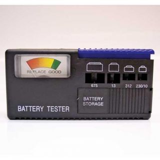 Activair Hearing Aid Battery Tester All Sizes Batteries