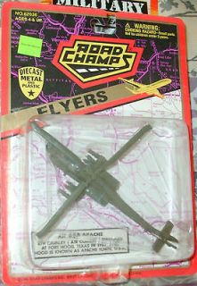 1996 ROAD CHAMPS FLYERS US ARMY AH 64A APACHE 6TH CAV BASED AT FT HOOD