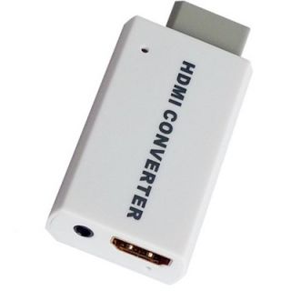 Wii to HDMI Video Audio Converter 720P 1080p HD Output Converter TV