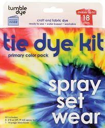 Tumble Dye Craft And Fabric Tie Dye Kit Primary Re d/Yellow/Blue