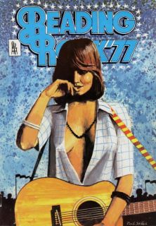 Thin Lizzy Uriah Heep 1977 Reading Rock Festival Program Book
