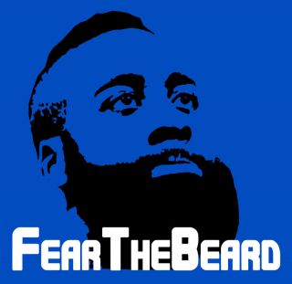 James Harden Fear The Beard T Shirt OKC Thunder Tee Oklahoma City