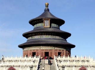 Temple of Heaven Beijing China Resin 3D Fridge Magnet