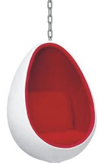 Egg Hanging Chair Brand New Danish Modern