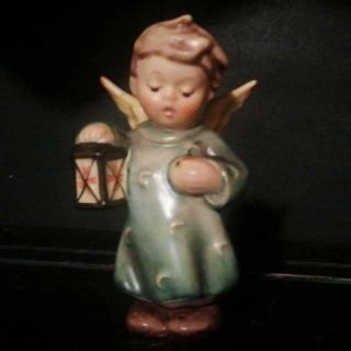 Goebel Hummel 214 C Good Night Angel Nativity Lantern Box