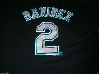 Florida Marlins Hanley Ramirez Jersey T Shirt Mens Medium Miami LA