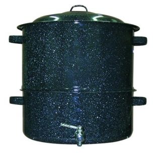 Features of Granite Ware 6316 1 19 Quart Clam and Lobster Steamer with