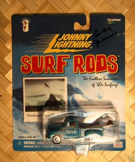 Leroy Grannis Signed JL Surf Rod Vintage Image RARE