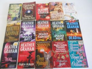 Lot of 63 Heather Graham Romance Suspense Paranormal Books Shannon