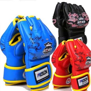  Dragon MMA Punching Bag Training Grappling Boxing Gloves W85111