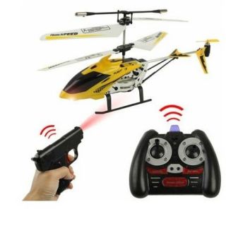 5ch Remote Control RC Toy Gun Shooting RC Helicopter w/ Light Sound