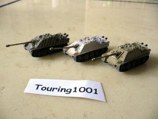 WTM, World Tank Museum 1/144 tanks takara, 3 Jagdpanther Loose