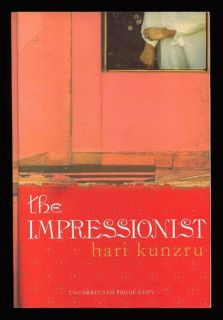 Hari Kunzru The Impressionist SIGNED 1st 1st