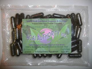 Acai Berry Detox and Green Tea Capsules Read The Link