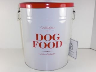 harry barker dog food storage can metal small