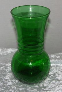 Assorted Vases Brody   Green Glass Art Clear Milk Marble Flower Bud