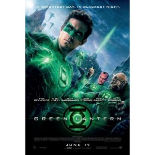 Green Lantern 27x40 Original Movie Poster Double Sided
