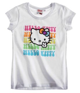  Hello Kitty T Shirt "Peace" White