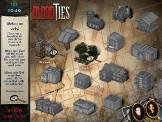 Blood Ties, an immersive storyline and sinister plot, inspired by the