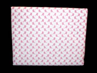 Tommy Hilfiger Greenfield Pink Full Bodied Frogs 4 PC Queen Sheet Set