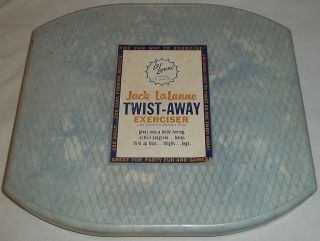 Vintage Jack La Lane Twist Away Exerciser with Paper Labels Intact WOW