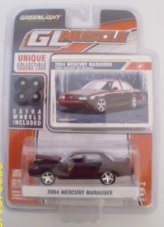 Greenlight Collectibles GL Muscle 2004 Mercury Marauder Card and Extra