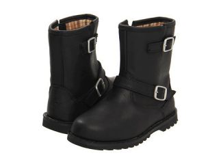 UGG Australia Harwell Black Toddler Kids Leather Boot 1001515 Zipper