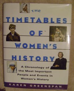  of Womens History by Karen Greenspan Hardback Mint Condition