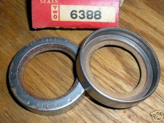 NOS KAISER DARRIN HENRY J FRONT WHEEL GREASE SEALS IN BOX RARE