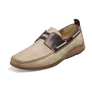 Florsheim Haswell Mens Taupe Leather Shoe 13087 261