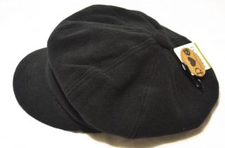  Wool Blend Applejack Sailor Newsboy Gatsby Cabbie Hat Cap Blac