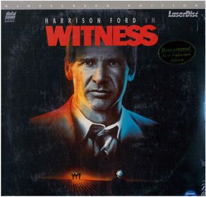 Harrison Ford Witness Laser Disc Still SEALED