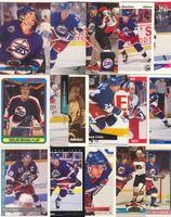 Winnipeg Jets 50 card lot w/ Hawerchuk Selanne Carlyle Steen Tkachuk