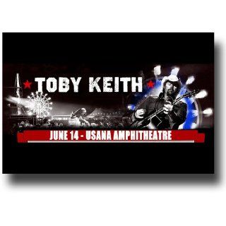  Toby Keith Poster   Concert Flyer   Tour 2012   SLC