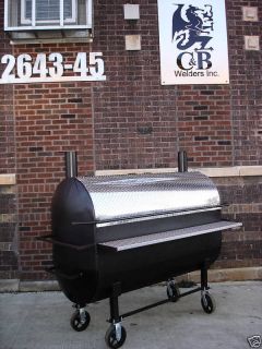 New Real Drum BBQ Grill Smoker
