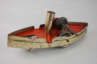 Hess Penny Toy Steam Boat Germany Excellent