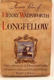 Favoriet Poems Henry Wadsworth Longfellow 