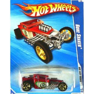 2010 Hot Wheels #05/10 HW Hot Rods Red BONE SHAKER 143/240