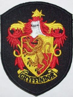 Harry Potter Gryffindor Embriodered Iron on Patch High Quality Brand