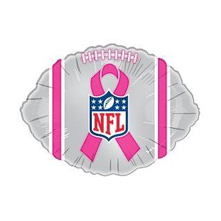 NFL Breast Cancer Football Pink Ribbon 18 Balloon Mylar