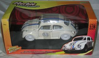 Johnny Lightning Herbie FULLY LOADED CLASSIC Herbie  WHITE