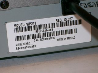 Dish Network VIP211 HD Satellite Receiver HDMI w Remote Manuals Cables