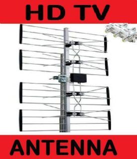 Quality VHF UHF HD Outdoor HD Antenna Free TV 4 Bay OTA